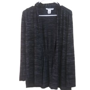 Workshop Republic Black & Gray Cardigan